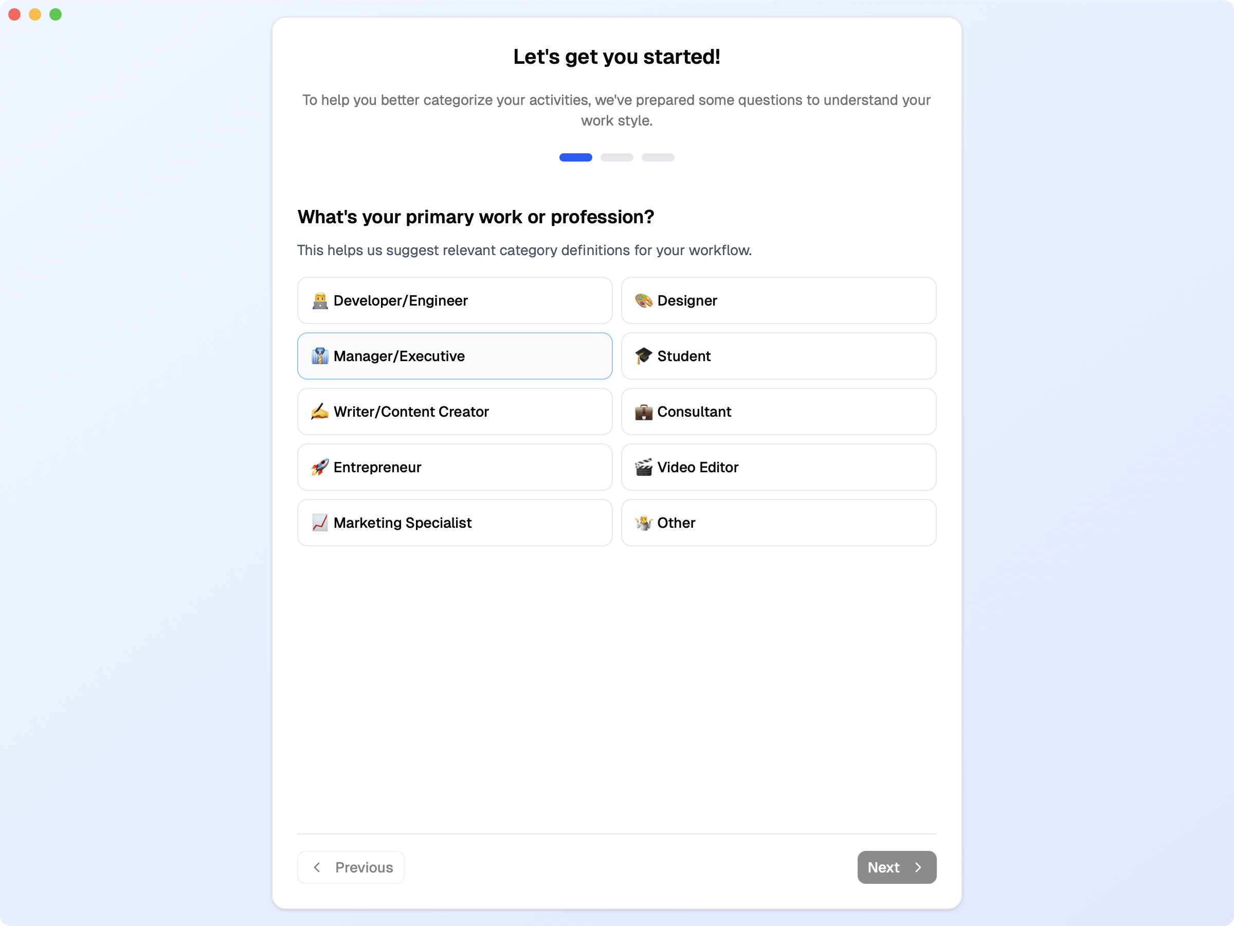 Onboarding